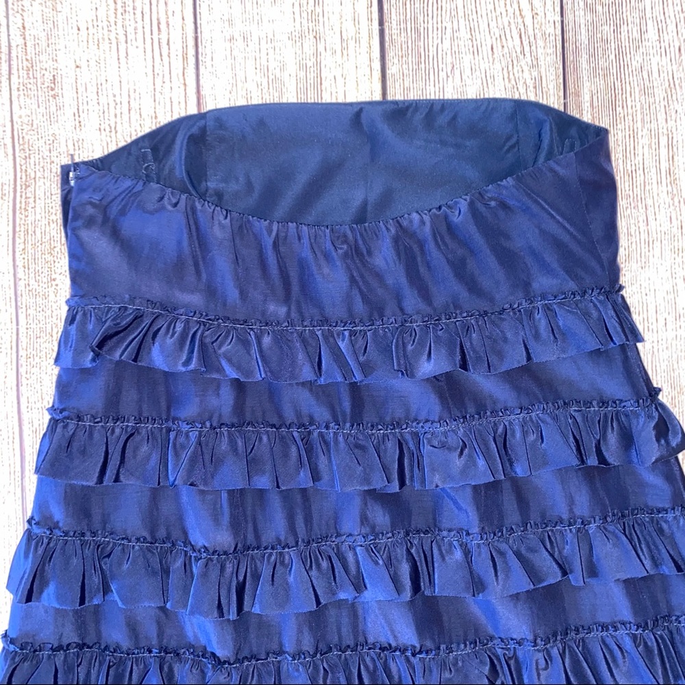 GAP Ruffed Strapless Dress - Picture 11 of 14